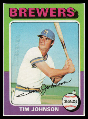 1975 Topps #556 Tim Johnson