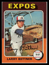 Load image into Gallery viewer, 1975 Topps #543 Larry Biittner