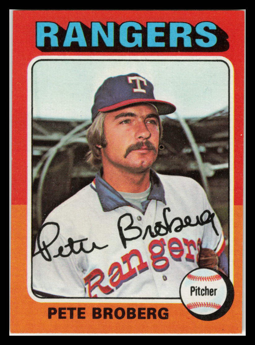 1975 Topps #542 Pete Broberg