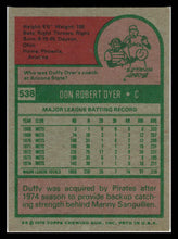 Load image into Gallery viewer, 1975 Topps #538 Duffy Dyer