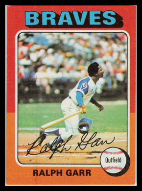 1975 Topps #550 Ralph Garr