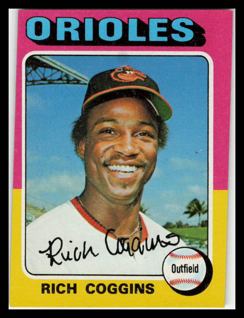 1975 Topps #167 Rich Coggins