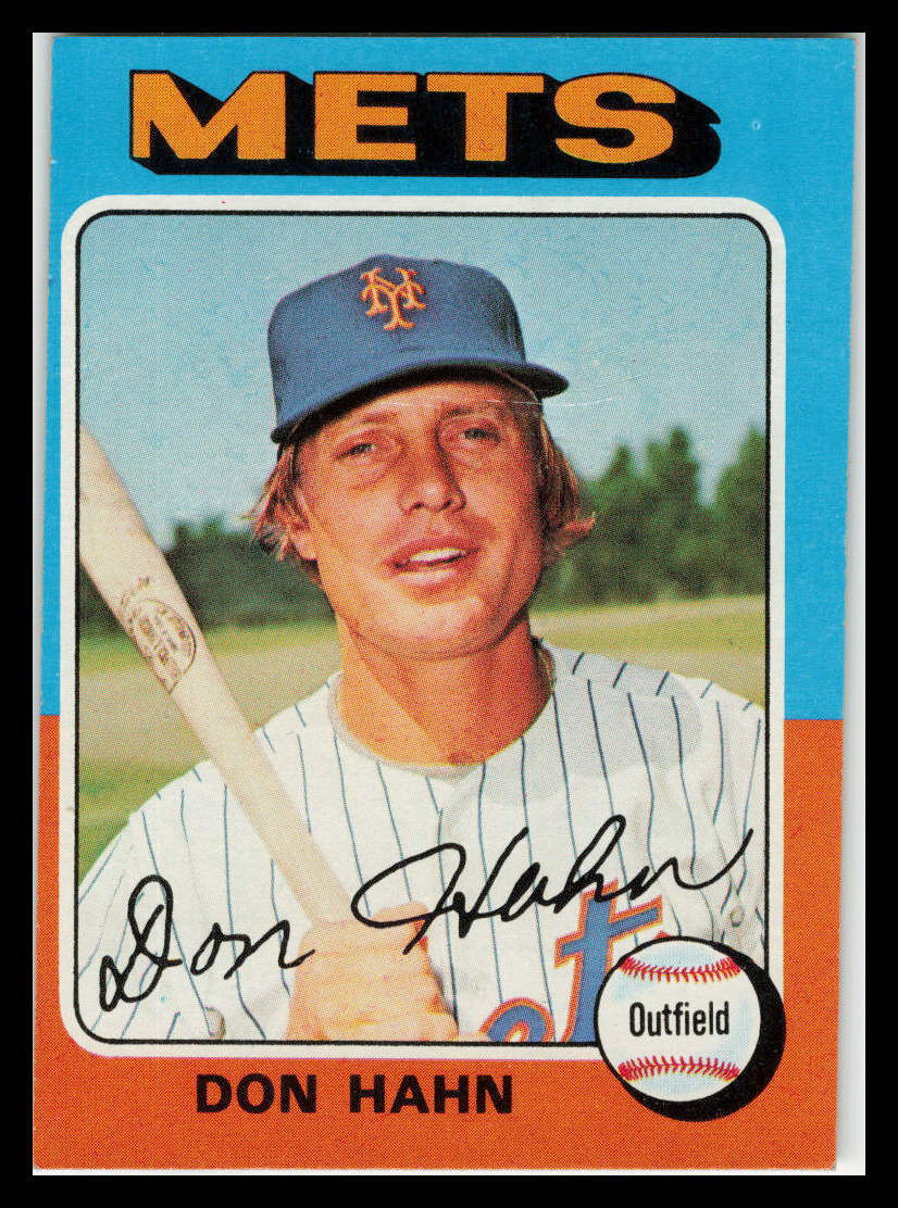 1975 Topps #182 Don Hahn