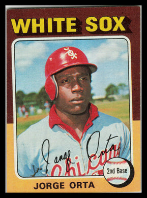 1975 Topps #184 Jorge Orta