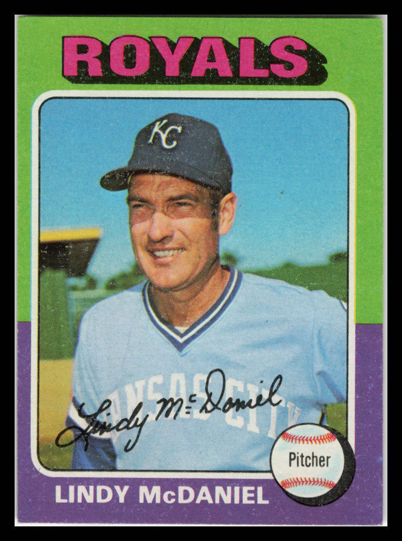 1975 Topps #652 Lindy McDaniel