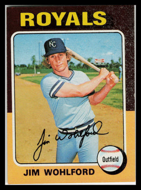 1975 Topps #144 Jim Wohlford