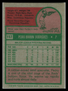 1975 Topps #157 Pedro Borbon