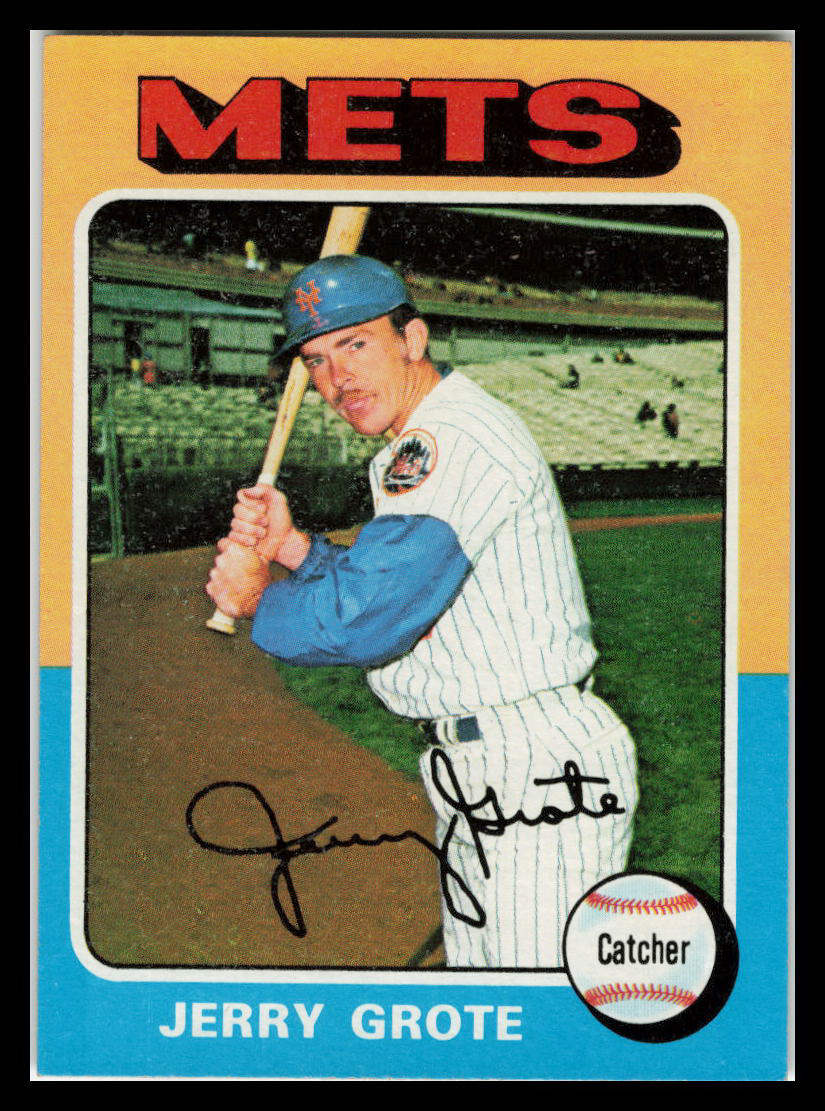 1975 Topps #158 Jerry Grote