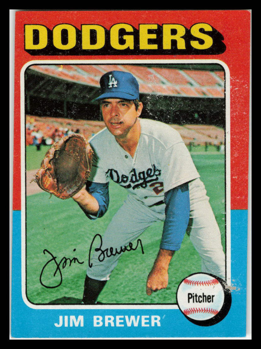 1975 Topps #163 Jim Brewer