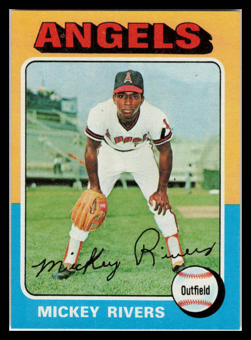 1975 Topps #164 Mickey Rivers