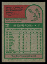 Load image into Gallery viewer, 1975 Topps #653 Lee Richard