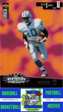 Load image into Gallery viewer, 1996 Collector's Choice #CG26a Barry Sanders M/F You Crash the Game Silver NM