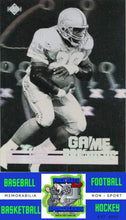 Load image into Gallery viewer, 1991 Upper Deck #GB1 Barry Sanders M/F Game Breaker Holograms NM