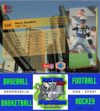 Load image into Gallery viewer, 1993 Wild Card #124 Barry Sanders M/F 20 Stripe NM