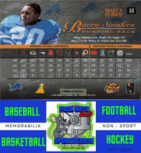 Load image into Gallery viewer, 1996 Select Certified #33 Barry Sanders M/F Blue NM