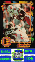 Load image into Gallery viewer, 1991 Wild Card Draft #106 Barry Sanders M/F 5 Stripe NM