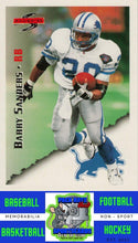 Load image into Gallery viewer, 1995 Score #2 Barry Sanders M/F Promotional Backs NM