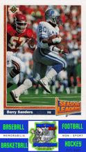 Load image into Gallery viewer, 1991 Upper Deck #401 Barry Sanders M/F NM