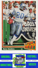 Load image into Gallery viewer, 1991 Upper Deck #458 Barry Sanders M/F NM