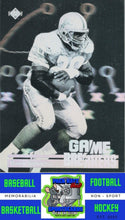 Load image into Gallery viewer, 1991 Upper Deck #GB1 Barry Sanders M/F Game Breaker Holograms NM