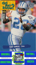 Load image into Gallery viewer, 1995 Collector's Choice #31 Barry Sanders M/F NM