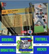 Load image into Gallery viewer, 1993 Wild Card #124 Barry Sanders M/F 1000 Stripe NM