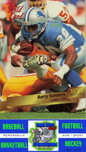 Load image into Gallery viewer, 1993 Wild Card #124 Barry Sanders M/F 1000 Stripe NM