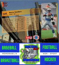 Load image into Gallery viewer, 1993 Wild Card #124 Barry Sanders M/F NM