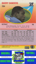 Load image into Gallery viewer, 1990 Fleer #284 Barry Sanders M/F NM