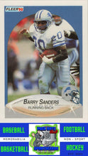 Load image into Gallery viewer, 1990 Fleer #284 Barry Sanders M/F NM