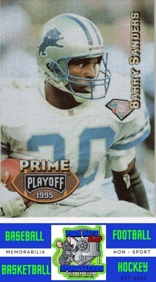 1995 Playoff Prime #20 Barry Sanders M/F NM