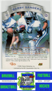 1996 Pro Line DC III #67 Barry Sanders M/F NM