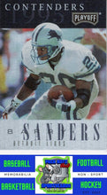 Load image into Gallery viewer, 1995 Playoff Contenders #5 Barry Sanders / Errict Rhett M/F Back-To-Back NM