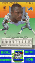 Load image into Gallery viewer, 1991 Ultra #169 Barry Sanders M/F NM