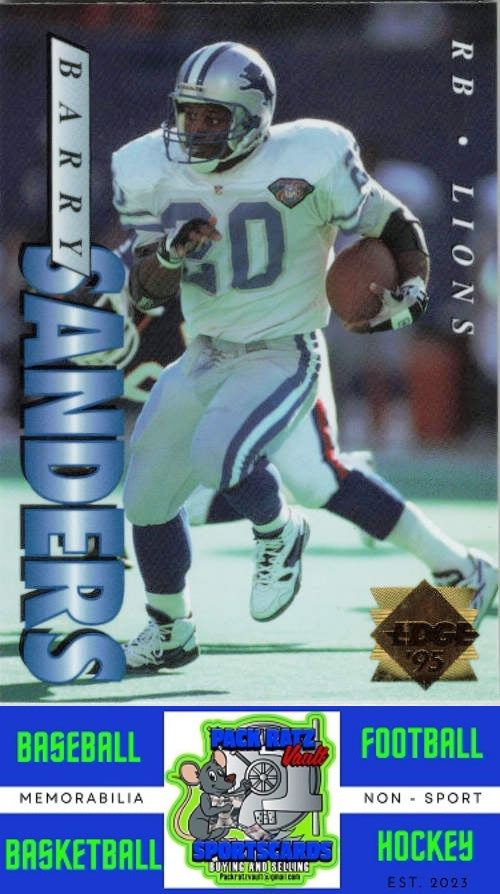 1995 Collector's Edge #69 Barry Sanders M/F NM