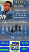 Load image into Gallery viewer, 1995 Pacific #158 Barry Sanders M/F NM