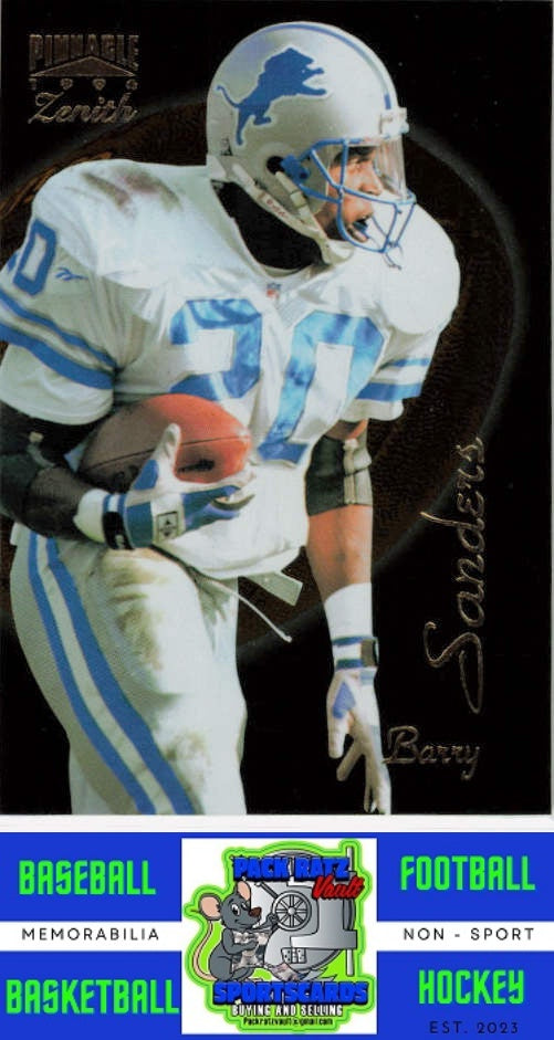 1996 Zenith #Z-18 Barry Sanders M/F Artist's Proofs NM