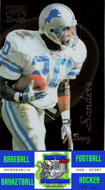 1996 Zenith #Z-18 Barry Sanders M/F NM