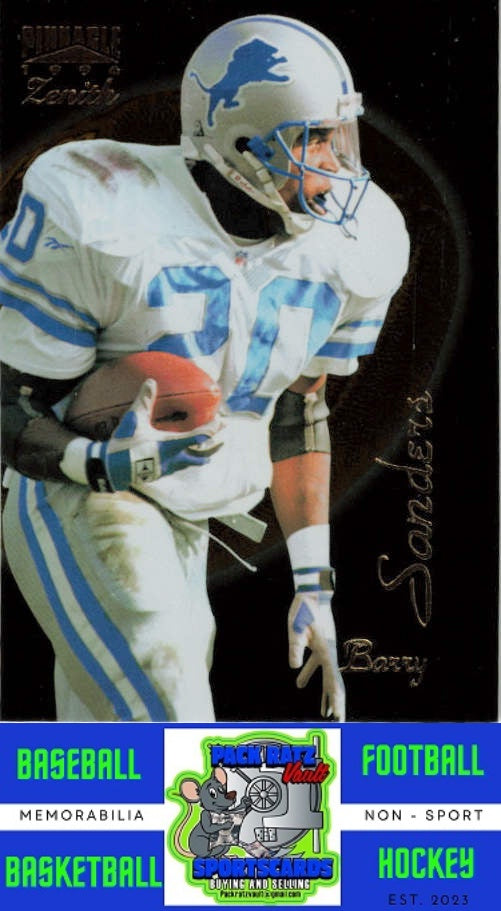 1996 Zenith #Z-18 Barry Sanders M/F NM