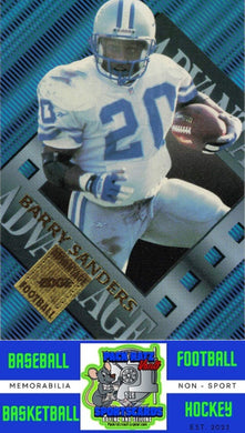 1996 Collector's Edge Advantage #4 Barry Sanders M/F NM