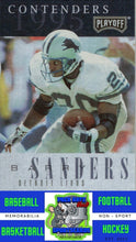 Load image into Gallery viewer, 1995 Playoff Contenders #5 Barry Sanders / Errict Rhett M/F Back-To-Back NM