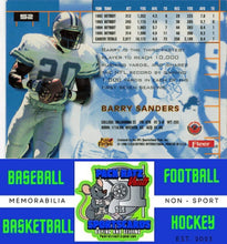 Load image into Gallery viewer, 1996 Ultra #52 Barry Sanders M/F NM