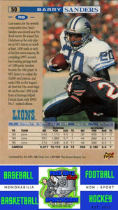 1996 Pro Line #50 Barry Sanders M/F NM