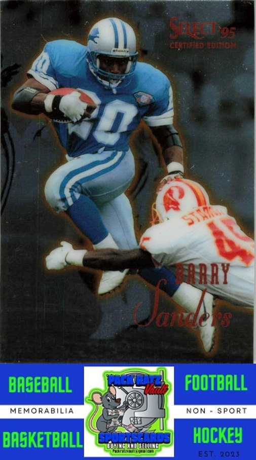 1995 Select Certified #21 Barry Sanders M/F NM