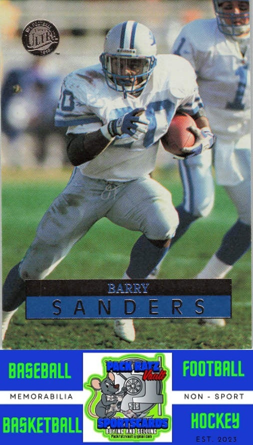 1996 Ultra #52 Barry Sanders M/F NM