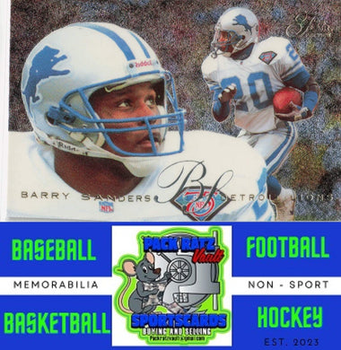 1995 Fleer #10 Barry Sanders M/F Flair Preview NM