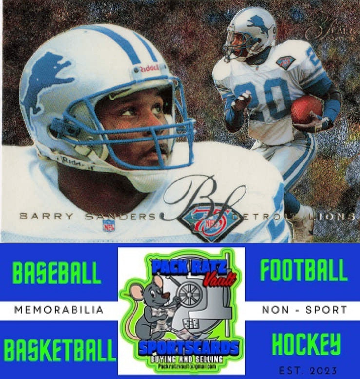 1995 Fleer #10 Barry Sanders M/F Flair Preview NM