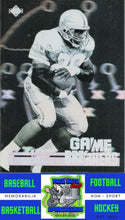 Load image into Gallery viewer, 1991 Upper Deck #GB1 Barry Sanders M/F Game Breaker Holograms NM