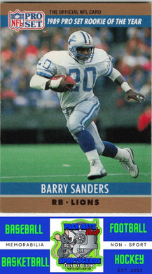 1990 Pro Set #1a Barry Sanders M/F NM