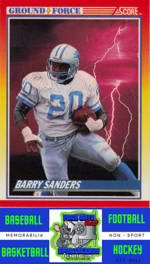 1990 Score #325 Barry Sanders M/F NM